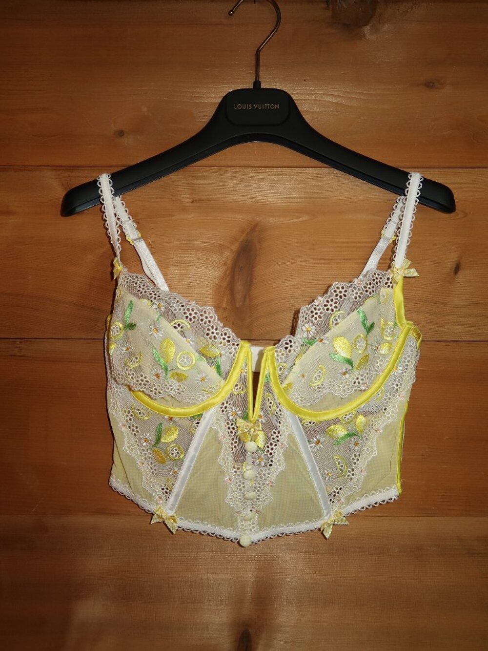 LIKE NEW For Love & Lemons Lemon Corset Top